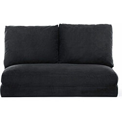Vuodesohva Linento Furniture Taida 2-istuttava musta
