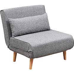Vuodetuoli Linento Furniture Folde Single vaaleanharmaa