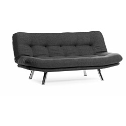 Vuodesohva Linento Furniture Misa, 3-istuttava, tummanruskea