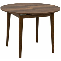 Jatkettava ruokapöytä Linento Furniture Vina, pähkinä