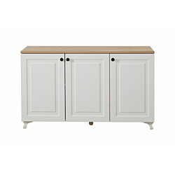 Senkki Linento Furniture Tuvalle 011 valkoinen/tammi
