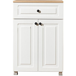 Kaappi Linento Furniture Tuvalle 034 valkoinen/tammi