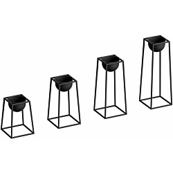Kukkateline Linento Furniture GED-018, musta