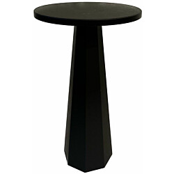 Sivupöytä Linento Furniture Lilyum 57, musta