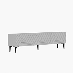 TV-taso Linento Furniture Felix, 160cm, valkoinen
