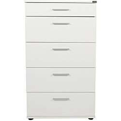 Lipasto Linento Furniture SFN-550-BB-1, leveys 60cm, korkeus 108cm, valkoinen