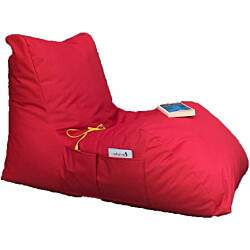 Säkkituoli ulos Linento Garden Daybed, punainen