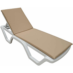 Aurinkotuolin pehmuste Linento Garden Sunny, 80x100cm, beige
