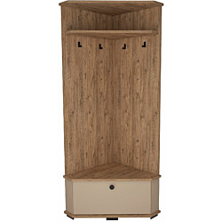 Vaatenaulakko Linento Furniture Aselna Atlantic Pine/beige