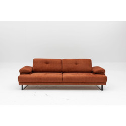 Sohva Linento Furniture Mustang, 3-istuttava, oranssi