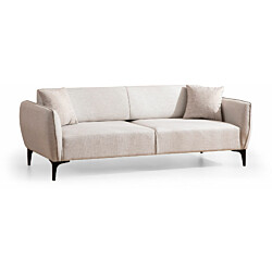 Sohva Linento Furniture Belissimo 3-istuttava valkoinen