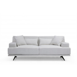 Sohva Linento Furniture Bentley, 2-istuttava, luonnonvalkoinen