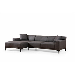 Divaanisohva Linento Furniture Petra vasen antrasiitti