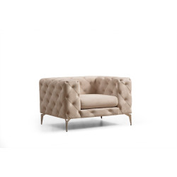 Nojatuoli Linento Furniture Como, luonnonvalkoinen