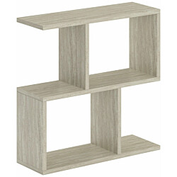 Sivupöytä/lattiahylly Linento Furniture Homemania 60x60cm travertiini