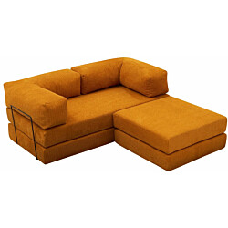 Sohva ja rahi/divaani Linento Furniture Comfort Mini oranssi