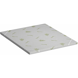 Petauspatja Linento Furniture Aloevera, 140x200cm, valkoinen