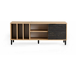 TV-taso Linento Furniture Casares tammi tummanruskea