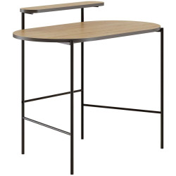 Työpöytä Linento Furniture Loub, ruskea