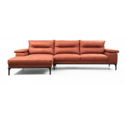 Divaanisohva Linento Furniture Hollywood, vasen, oranssi