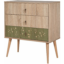 Lipasto Linento Furniture City Dino kuvioitu