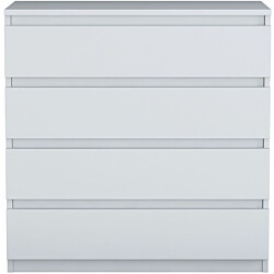 Lipasto Linento Furniture BE102-2431, leveys 80cm, valkoinen