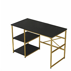 Työpöytä Linento Furniture VG23-LB musta/kulta