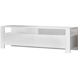 TV-taso Linento Furniture LC1, valkoinen