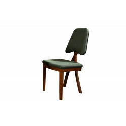 Ruokapöydän tuoli Linento Furniture Pera, 2kpl, ruskea/vihreä