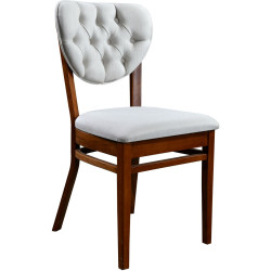 Ruokapöydän tuoli Linento Furniture Oscar, 2kpl, valkoinen