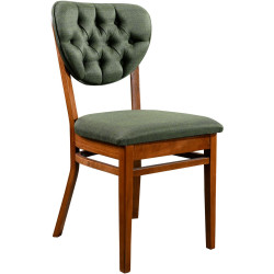 Ruokapöydän tuoli Linento Furniture Oscar, 2kpl, vihreä