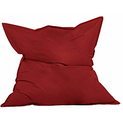 Säkkituoli ulos Linento Garden Giant Cushion 140x180cm, punainen