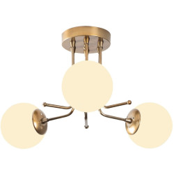 Kattovalaisin Linento Lighting Daisy, 3-osainen, kulta