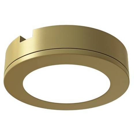 LED-kalustevalaisin Limente LED-LENOX, 4000K, erillisvalaisin, messinki