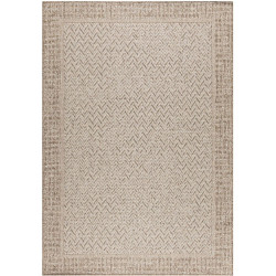 Matto Linento Ermioni, 80x150cm, ruskeanbeige