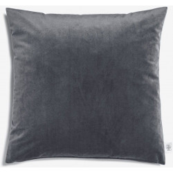 Samettityyny Lennol Adria, 45x45cm, harmaa