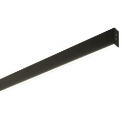 LED-profiili Limente LED-Duo 40, 4000K, 4m, 48W, musta