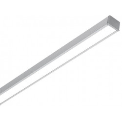 LED-profiili Limente LED-Grade 40 Lux, 3000K, 4m, 57W, alumiini