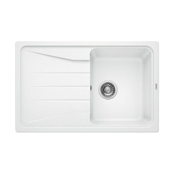 Keittiöallas Blanco Sona 45 S, 780x500mm, silgranit, valkoinen