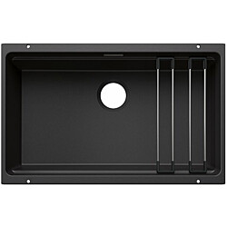 Keittiöallas Blanco Etagon 700-U TUNE, mattamusta