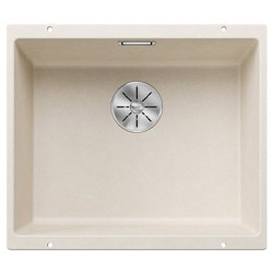 Keittiöallas Blanco Subline 500-U, 530x460mm, silgranit, soft-valkoinen