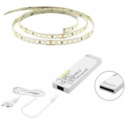 LED-valonauha + virtalähde Limente KIT-PROCOM, 5m, 3000K