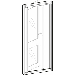 Hyönteissuoja oveen Lundbergs Rollo 1100x2150mm valkoinen