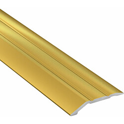 Tasolista Lundbergs Standard 30x2000mm, 2-4mm, alumiini kulta