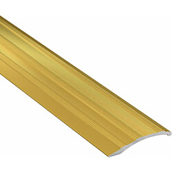 Tasolista Lundbergs Standard 40x2000mm, 0-15mm, alumiini kulta