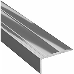 Kynnyslista Lundbergs Standard 25x1000mm alumiini hopea