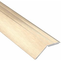 Tasolista Lundbergs Fix 45x1000mm, 10-16mm, alumiini beige