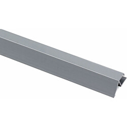 Ramppilista kuramatolle Lundbergs Finnturf 900mm muovi hopea