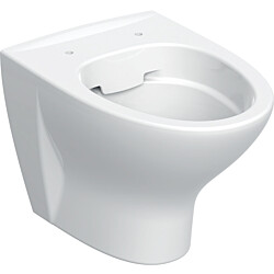 Seinä-WC-istuin IDO Glow Style Rimfree, huuhtelukaulukseton, 50,5 cm, valkoinen