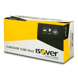 Kanavaeriste ISOVER CLIMCOVER TUBE Alu2, 160/100mm, 3,6 m